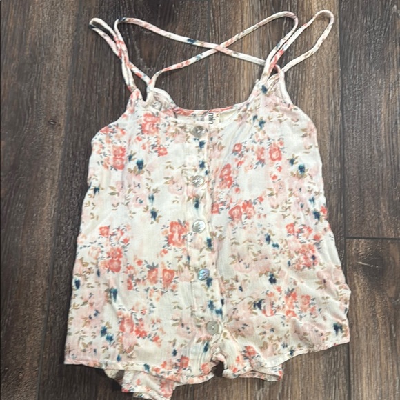 Mimi Chica Tops - Floral Button-Down Women's Top Small